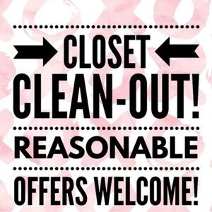 Closet Clean-Out Sign